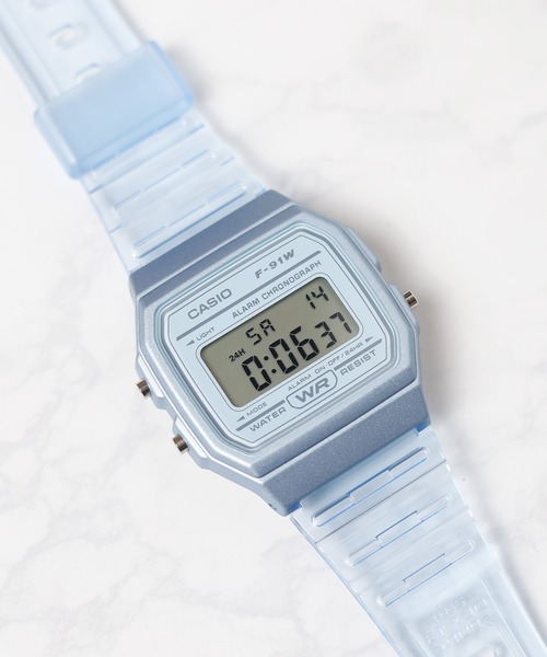 60】【CASIO（カシオ）】クリア デジタル（デジタル腕時計）｜CASIO