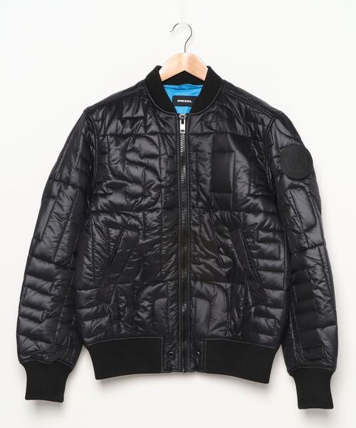 DIESEL（ディーゼル）の「ロゴステッチ ボンバージャケットMA-1 W-ALL