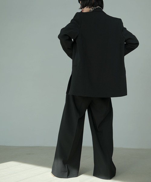 セットアップスーツ 2タイプ 洗濯可能【レギュラー / ワイド