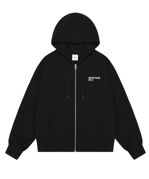 セール】『OY/オーワイ』 O.N.L LINESTONE HOODIE ZIP-UP/ロゴライン