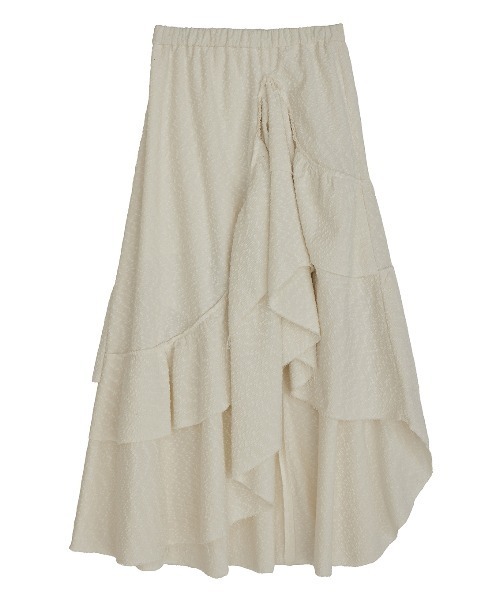 Ameri（アメリ）の「UND OVER SLIT RUFFLE SKIRT（スカート）」 - WEAR