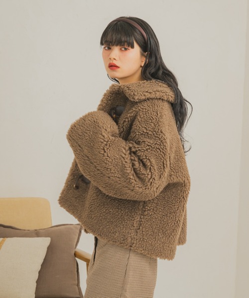 REMOON（リムーン）の「ラメボアスタンドジャケット（その他アウター