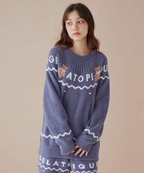 gelato pique（ジェラートピケ）の「【HOLIDAY】ノルディックプル