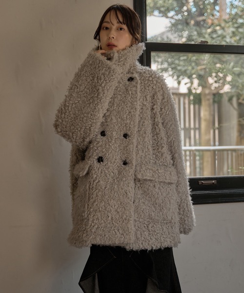 poodle middle coat / プードルミドルコート（その他アウター
