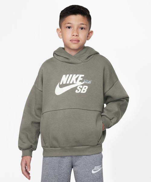 セール】NIKE SB/ナイキエスビー キッズ パーカー LOGO NSW FLC PO