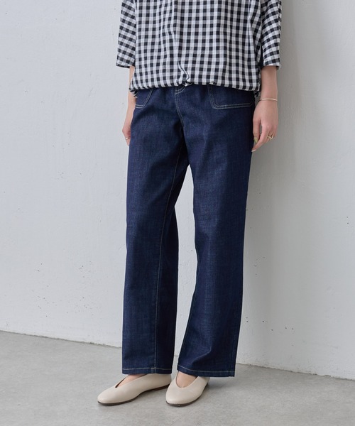 BEARDSLEY（ビアズリー）の「ストレッチバギーデニムパンツ（デニム