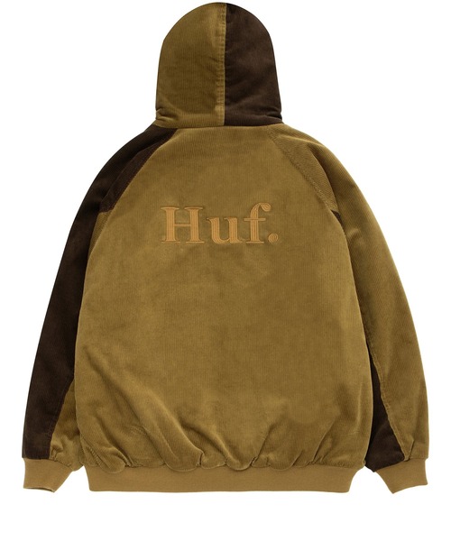 HUF（ハフ）の「COLTON CORD HOODED ZIP JACKET / HUF コーデュロイ
