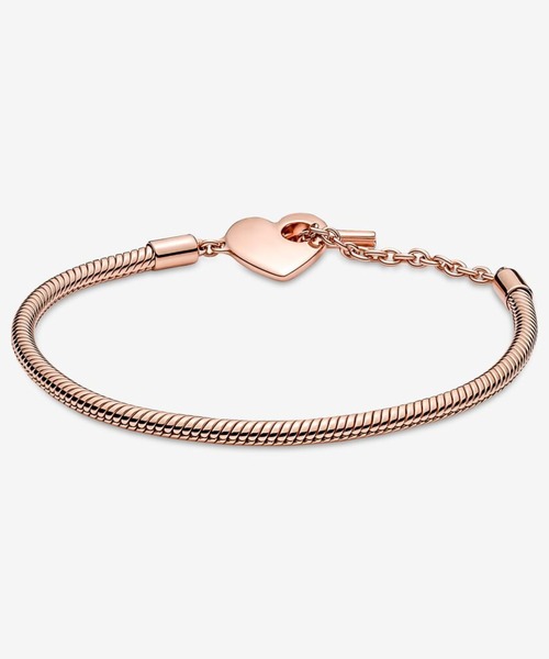 PANDORA（パンドラ）の「ローズゴールド パドロック ＆ キー