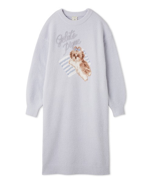 セール】シーズ―ジャガードワンピース（ルームウェア/パジャマ