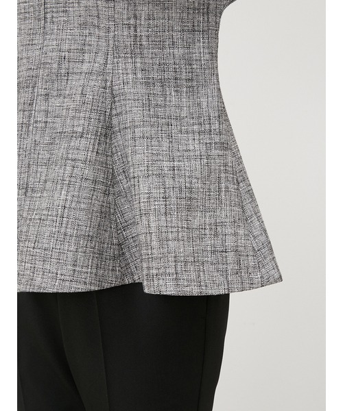 Mila Owen（ミラオーウェン）の「ペプラムトップスシガレットパンツSET