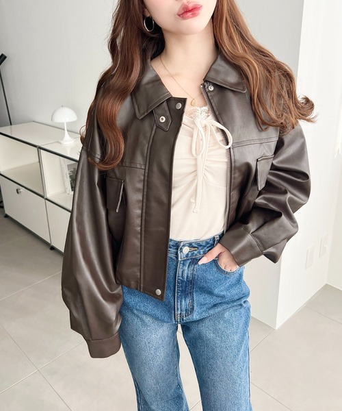 セール】【累計販売枚数2万枚突破！】2WAYカラーショート丈フェイク