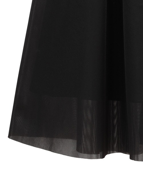セール】SHEER RUSSELL VOLUME FLARE SKIRT（スカート）｜CLANE