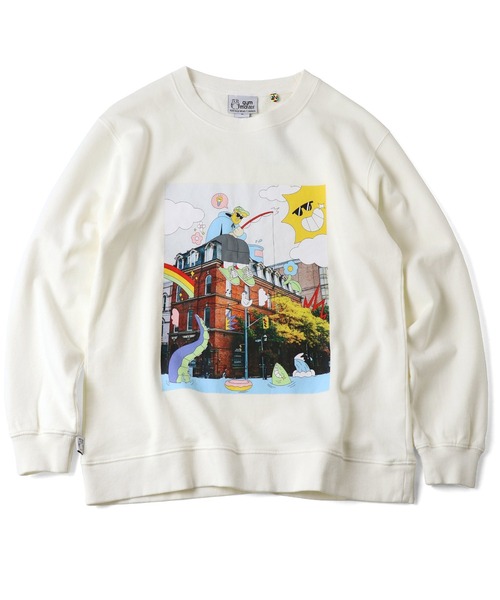 9.4oz ピグメントFISHING スウェットシャツ | ジムマスター（gym