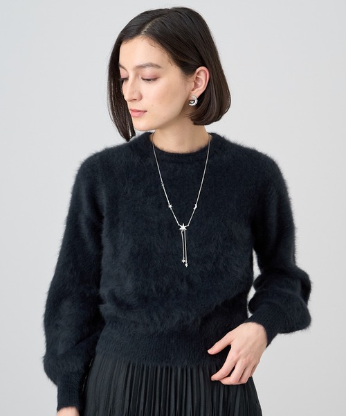 ANAYI（アナイ）の「FLUFFY袖ボリューム プルオーバー（ニット