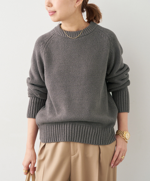 Deuxieme Classe（ドゥーズィエムクラス）の「FUWAシャギーVネックプル