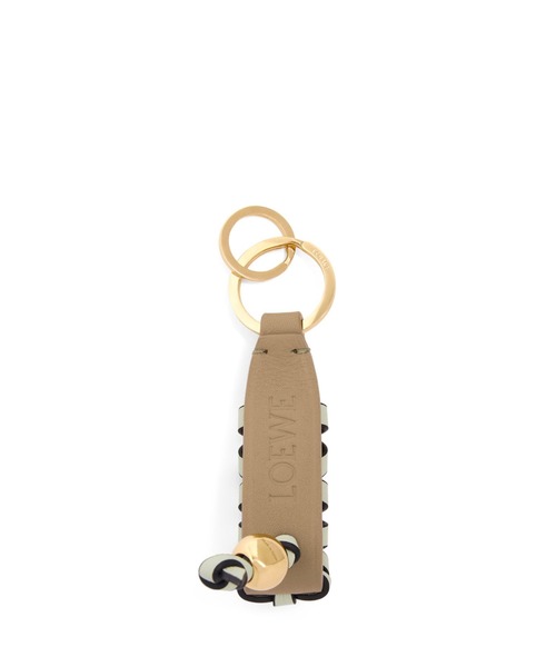 LOEWE（ロエベ）の「クロスブレイデッド キーリング（クラシックカーフ
