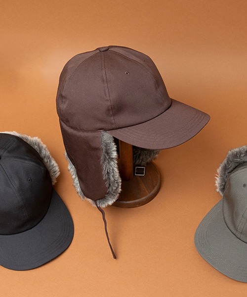 CA4LA（カシラ）の「FLAPCAP PCFUR（キャップ）」 - WEAR
