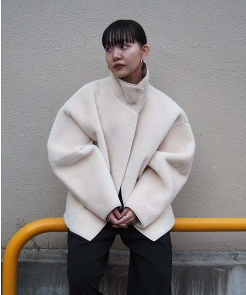 Standcollar Boa Jacket（ブルゾン）｜TODAYFUL（トゥデイフル）の