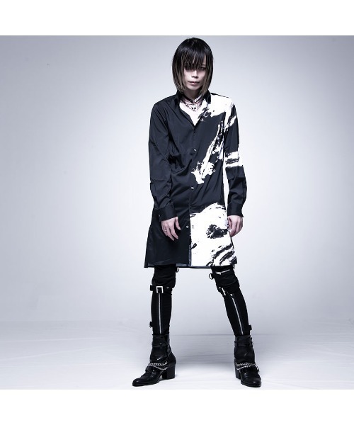 CIVARIZE（シヴァーライズ）の「『CIVARIZE』バイカラープリントロング
