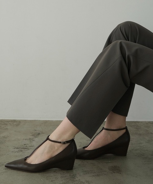 セール】T STRAP WAVE PUMPS（パンプス）｜CLANE（クラネ）の