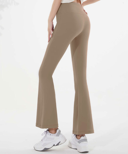 セール】[大きいサイズ有/速乾/ストレッチ] ヨガウェア フレアパンツ