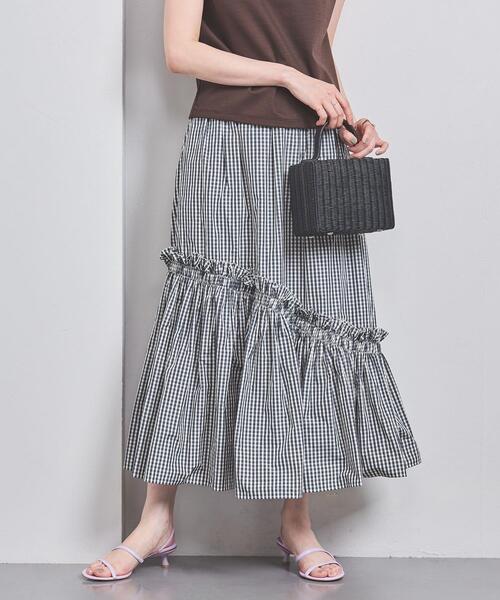 UNITED ARROWS（ユナイテッドアローズ）の「P タフタ レディ スカート