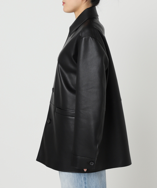 セール】Leather Like Car コート（その他アウター）｜Plage