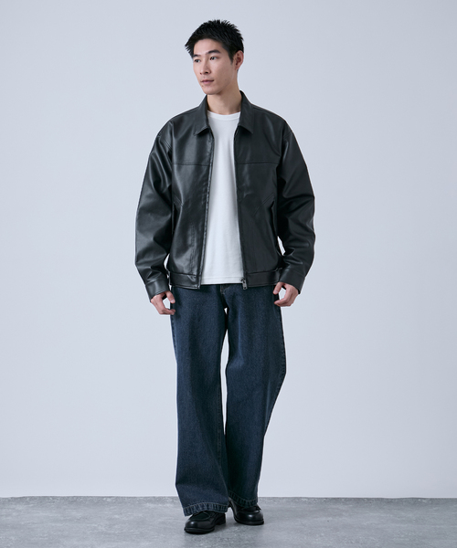 Eddie Bauer 別注 フェイクレザーブルゾン（ブルゾン）｜Eddie Bauer