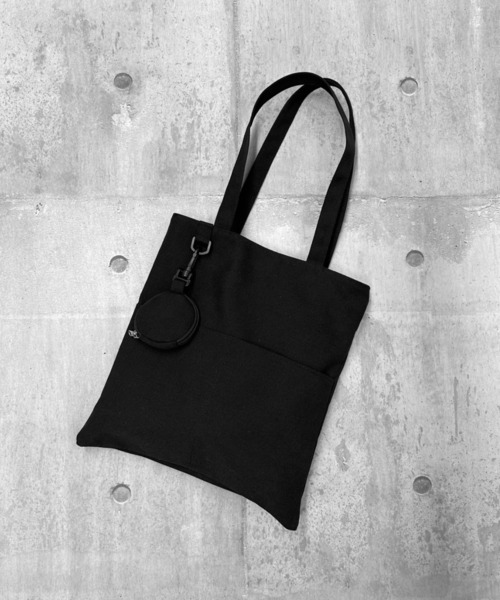 ZOZOTOWN限定】Simple canvas tote bag / ミニポーチ付きシンプル