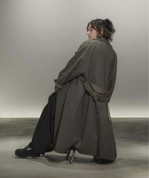 CASPER JOHN（キャスパージョン）の「Wool melton over coat/ウール