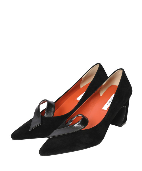 Ameri（アメリ）の「MIZUBIKI RIBBON PUMPS（パンプス）」 - WEAR
