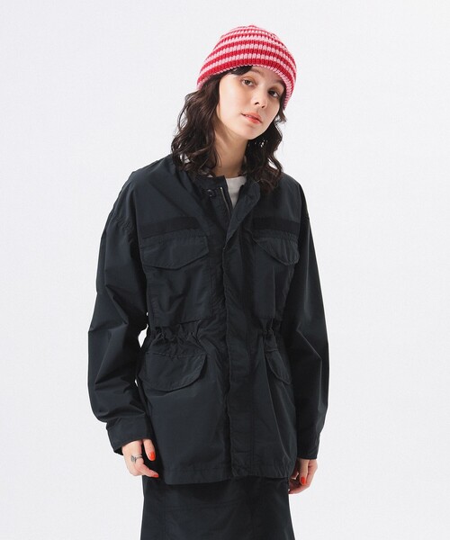 BEAMS BOY（ビームスボーイ）の「ソリッド ミリタリー ブルゾン ノー