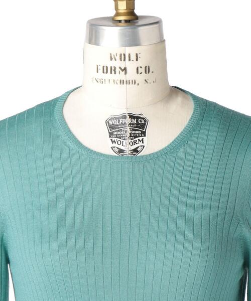 Drawer（ドゥロワー）の「Drawer 18Gカシミヤシルククルーネックニット