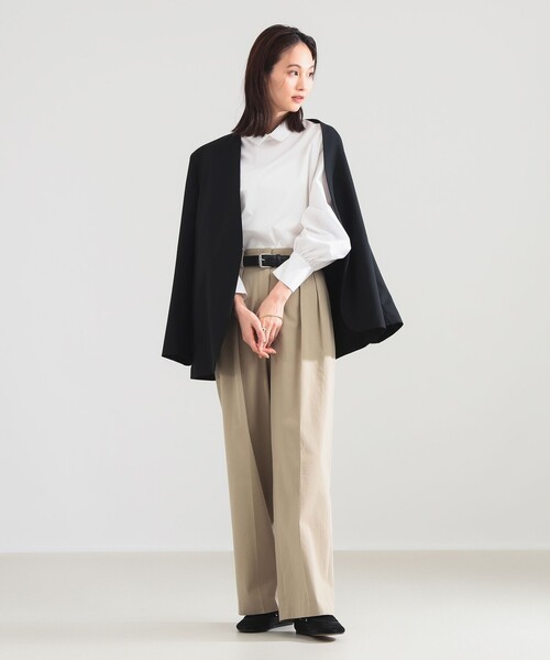 セレモニー・フォーマル】グログラン カラー ブラウス（シャツ