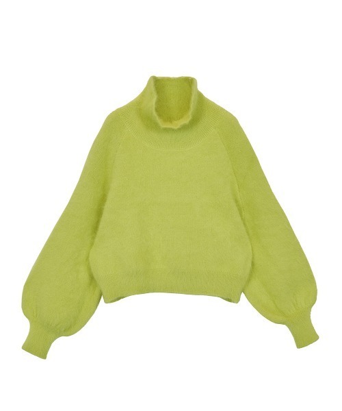 Ameri（アメリ）の「POPPING COLOR ANGORA KNIT（ニット/セーター