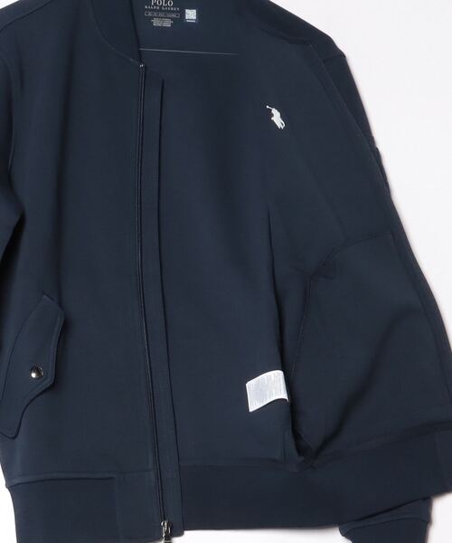 ダブルニット ボンバー ジャケット（その他アウター）｜POLO RALPH