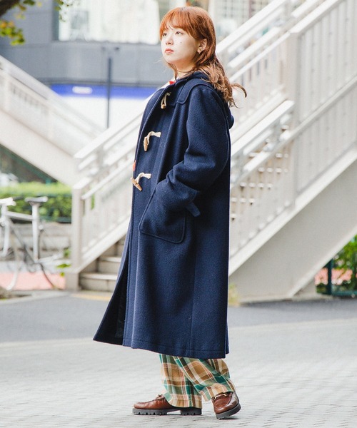 BEAMS BOY（ビームスボーイ）の「モッサー ロング ダッフルコート