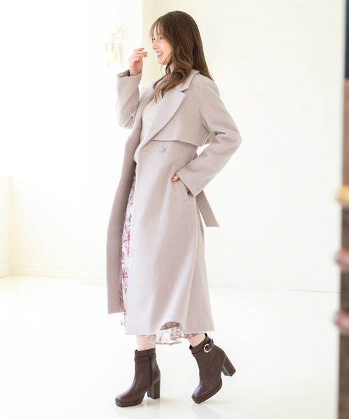 セール】トレンチライクコート/MM348605（トレンチコート）｜MISCH