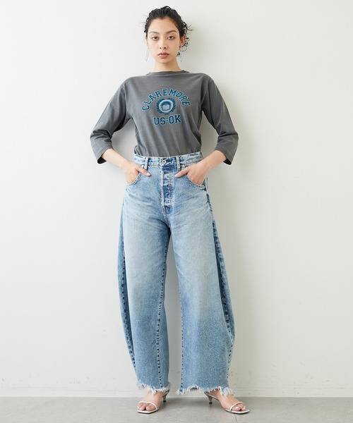 Whim Gazette（ウィムガゼット）の「ラインカーブデニム（デニムパンツ