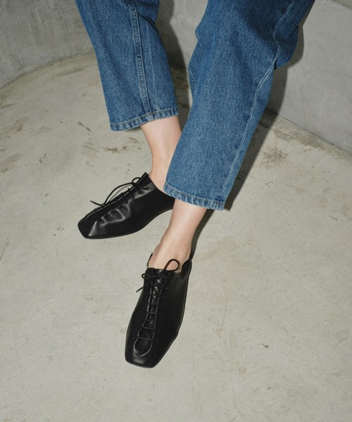 セール】Laceup Leather Shoes（スリッポン）｜TODAYFUL（トゥデイフル