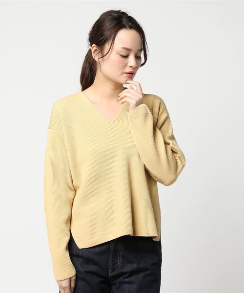 AURALEE（オーラリー）の「AURALEE Vネックプルオーバーニット（ニット