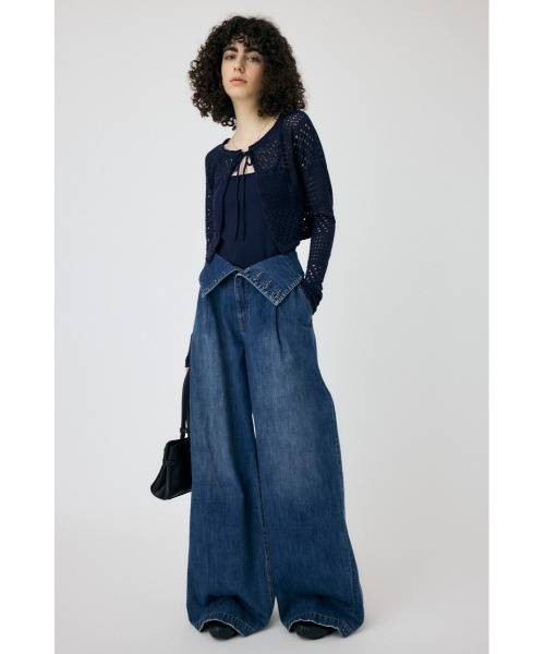 セール】CORSET DESIGN バギーデニム（デニムパンツ）｜MOUSSY