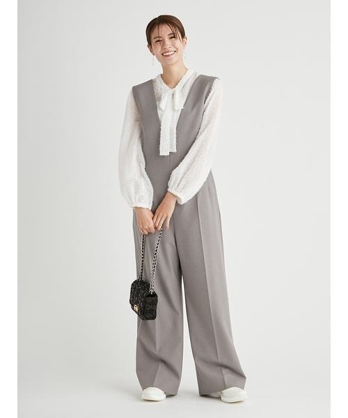 CELFORD（セルフォード）の「ウールライクサロペット（ワンピース