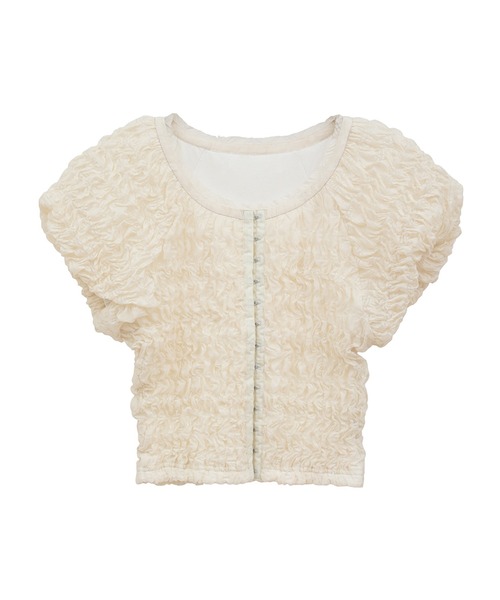 セール】SHIRRING PUFF TOPS（Tシャツ/カットソー）｜CLANE（クラネ
