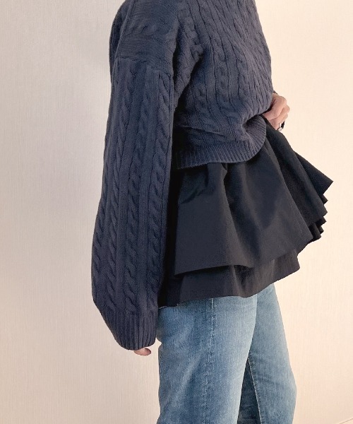 プラスペプラム（付け襟）｜COUDRE（クードル）のファッション通販