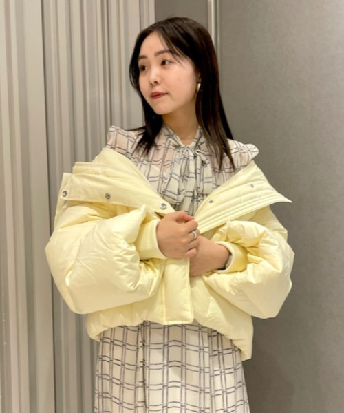 FRAY I.D（フレイアイディー）の「フードショートダウンコート（ダウン