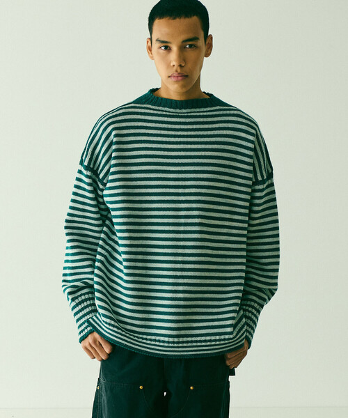 Le Tricoteur | 〈別注〉トラディショナル ウールガンジーセーター