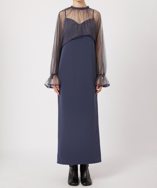 AMERI/アメリ】MANY WAY AIRY VEIL DRESS（ワンピース）｜Ameri