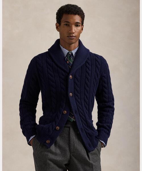 POLO RALPH LAUREN（ポロ ラルフ ローレン）の「ケーブルニット ウール