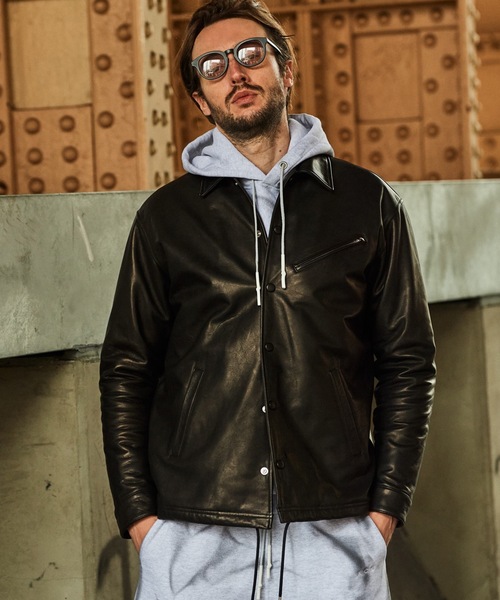 ACANTHUS（アカンサス）の「Acanthus:Leather Coaches Jacket